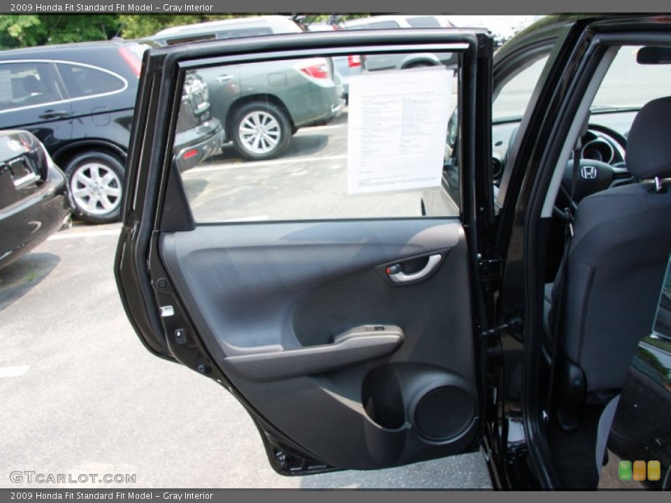 Gray Interior Door Panel for the 2009 Honda Fit  #50399034