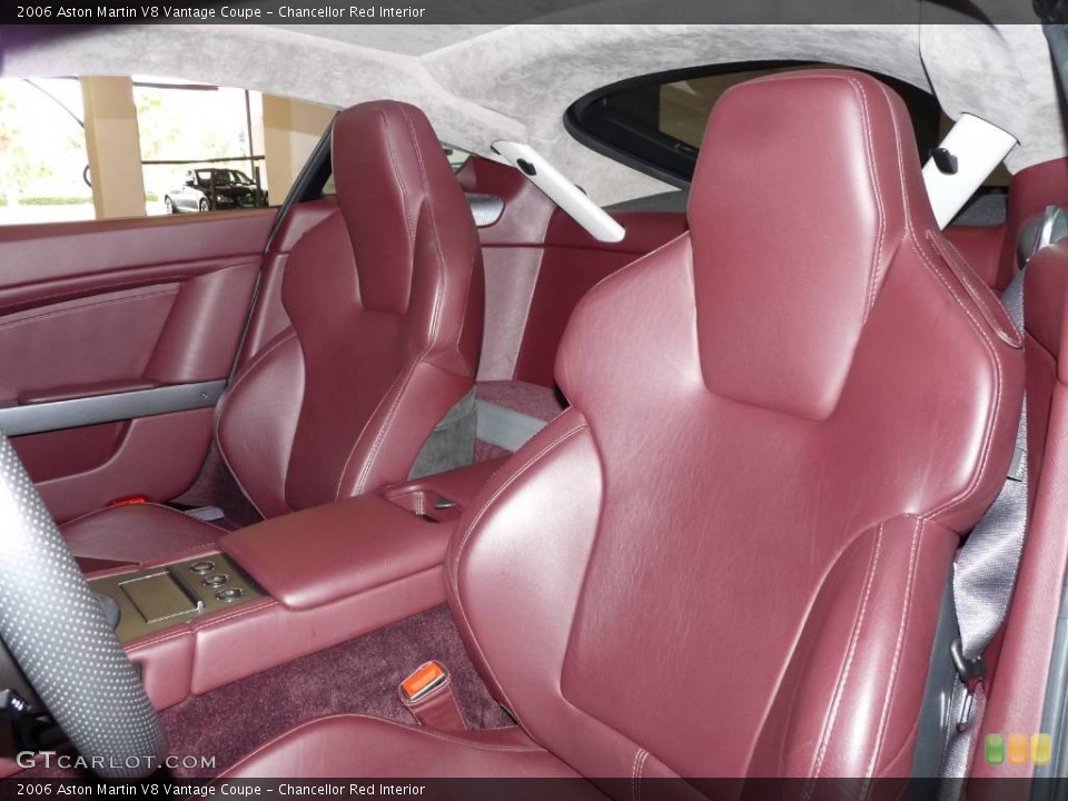 Chancellor Red Interior Photo for the 2006 Aston Martin V8 Vantage Coupe #50399448