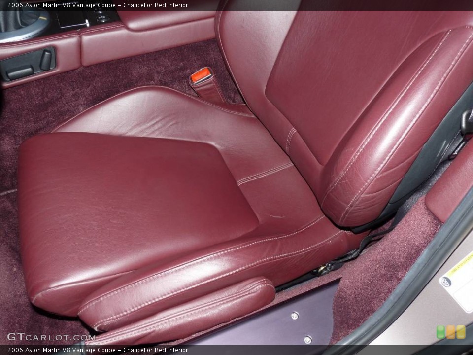 Chancellor Red Interior Photo for the 2006 Aston Martin V8 Vantage Coupe #50399460