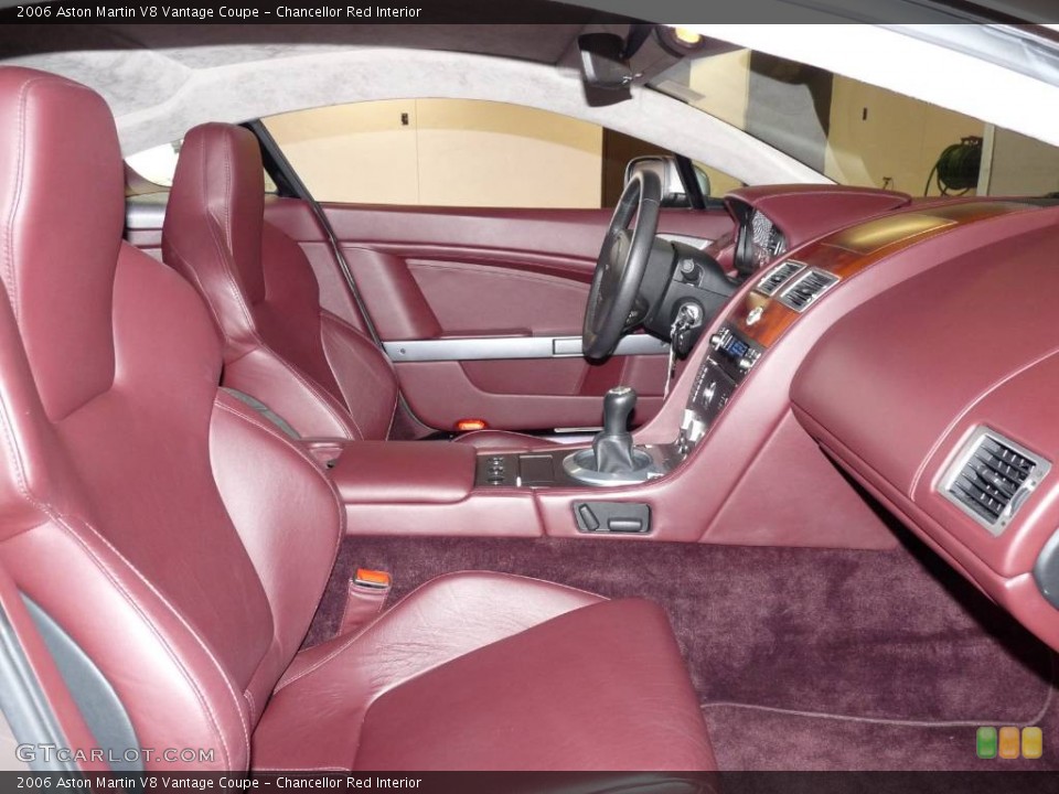 Chancellor Red Interior Photo for the 2006 Aston Martin V8 Vantage Coupe #50399490
