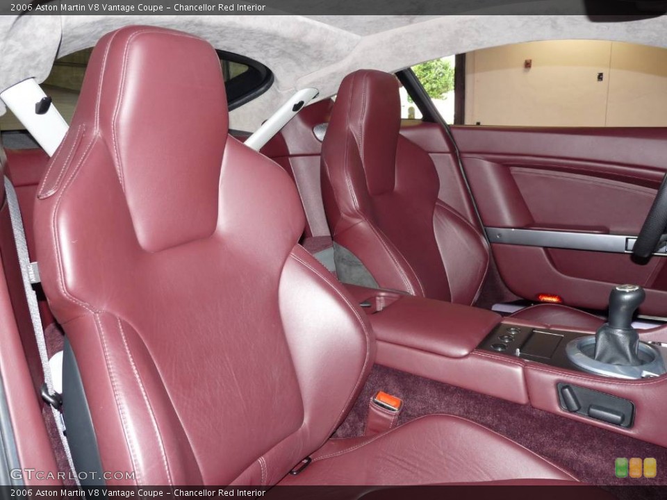 Chancellor Red Interior Photo for the 2006 Aston Martin V8 Vantage Coupe #50399511