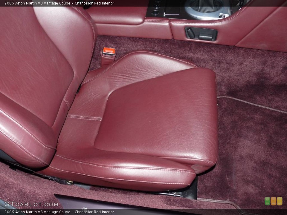 Chancellor Red Interior Photo for the 2006 Aston Martin V8 Vantage Coupe #50399517