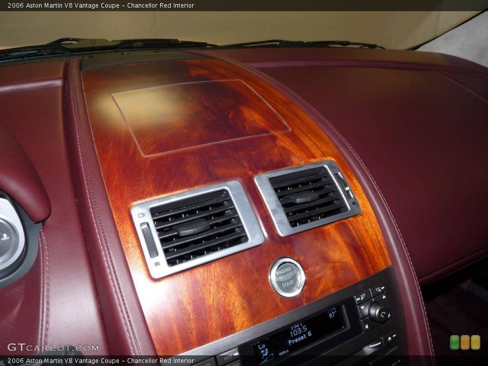 Chancellor Red Interior Photo for the 2006 Aston Martin V8 Vantage Coupe #50399532