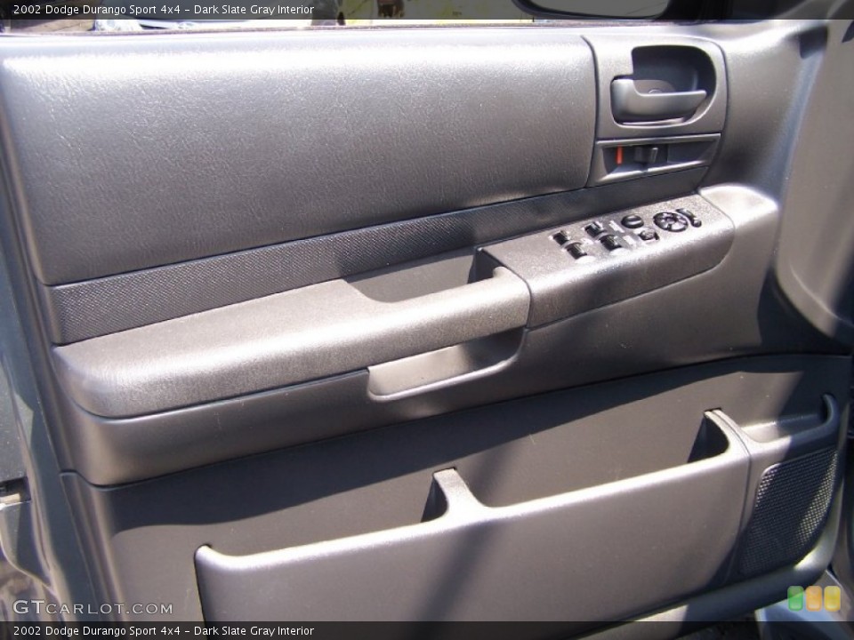Dark Slate Gray Interior Door Panel for the 2002 Dodge Durango Sport 4x4 #50400270