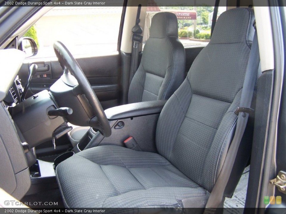 Dark Slate Gray Interior Photo for the 2002 Dodge Durango Sport 4x4 #50400282