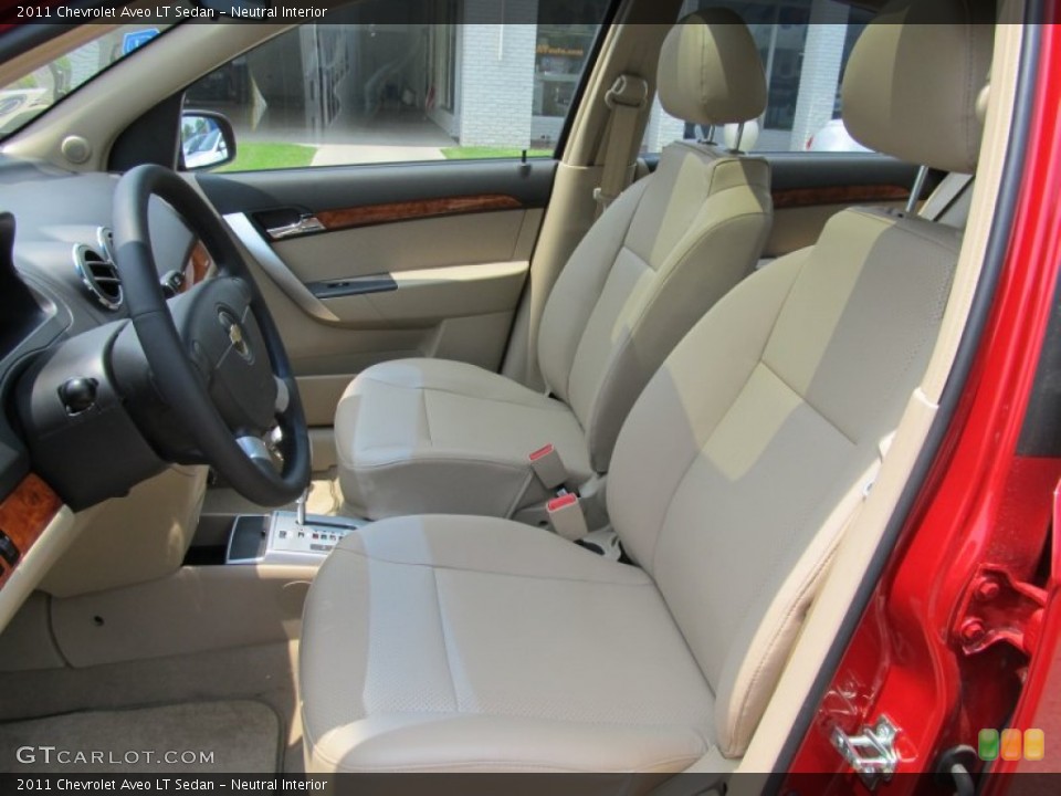 Neutral Interior Photo for the 2011 Chevrolet Aveo LT Sedan #50400351