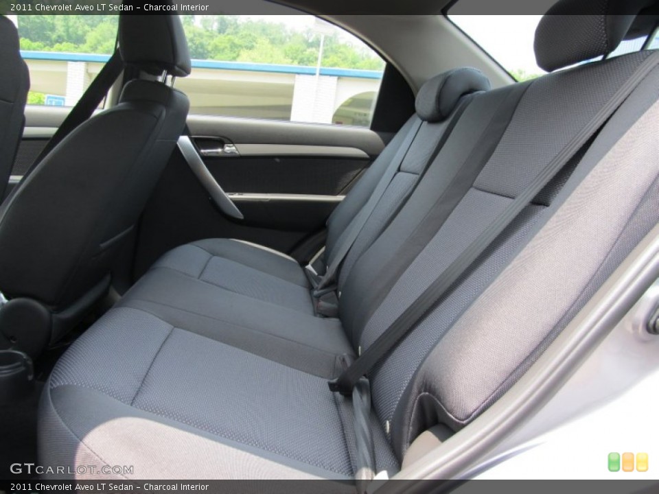 Charcoal Interior Photo for the 2011 Chevrolet Aveo LT Sedan #50400816