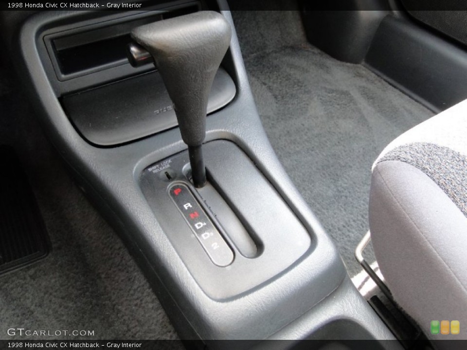 Gray Interior Transmission for the 1998 Honda Civic CX Hatchback #50401798