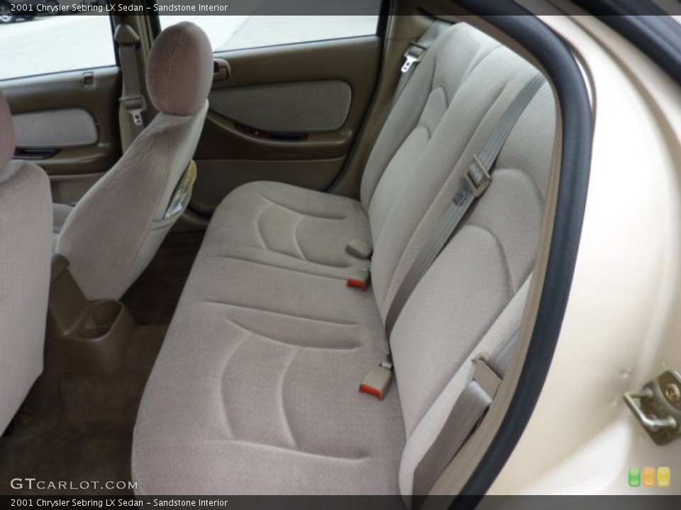Sandstone Interior Photo for the 2001 Chrysler Sebring LX Sedan #50403685