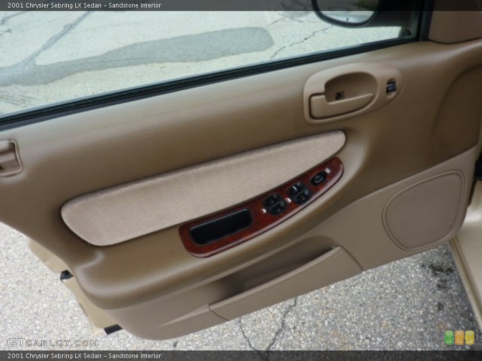 Sandstone Interior Door Panel for the 2001 Chrysler Sebring LX Sedan #50403712