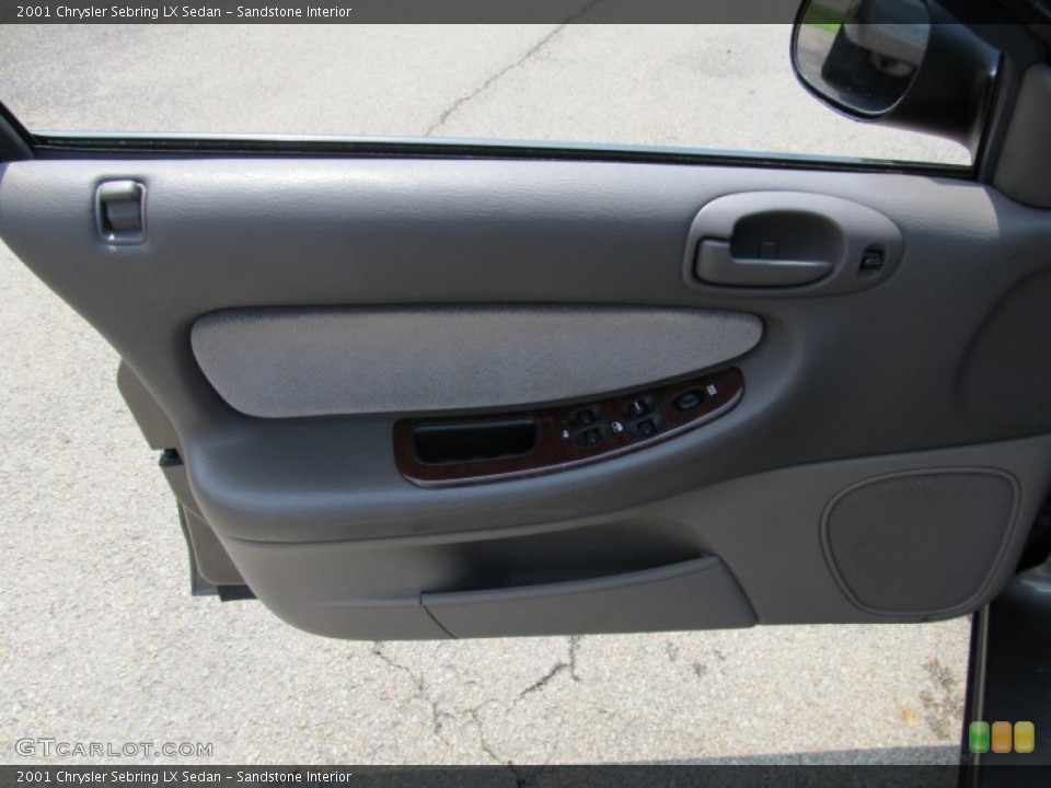 Sandstone Interior Door Panel for the 2001 Chrysler Sebring LX Sedan #50403961