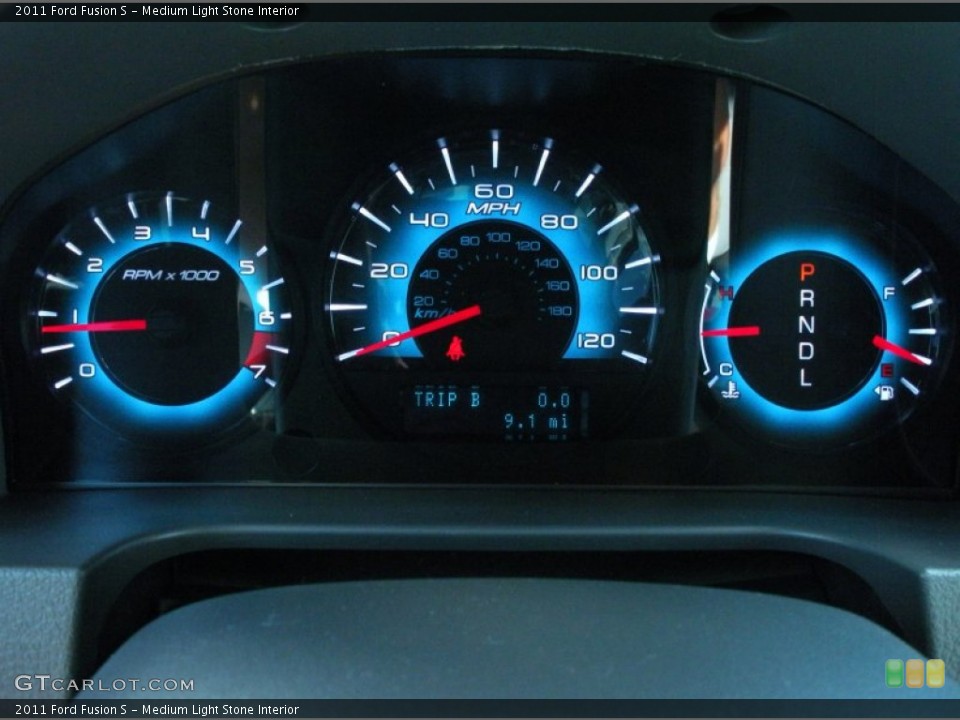 Medium Light Stone Interior Gauges for the 2011 Ford Fusion S #50408282