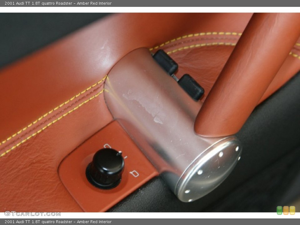 Amber Red Interior Controls for the 2001 Audi TT 1.8T quattro Roadster #50414686