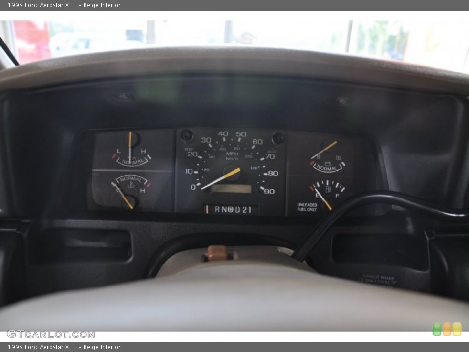 Beige Interior Gauges for the 1995 Ford Aerostar XLT #50415250