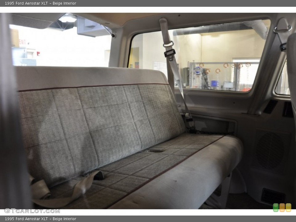 Beige Interior Rear Seat for the 1995 Ford Aerostar XLT #50415319