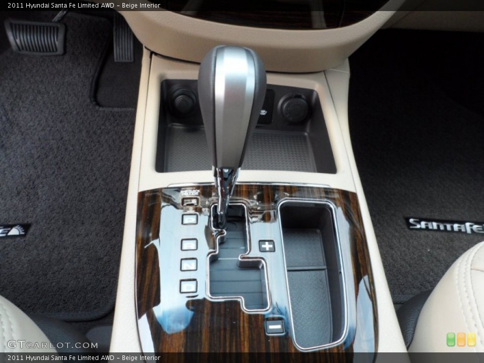Beige Interior Transmission for the 2011 Hyundai Santa Fe Limited AWD #50416432