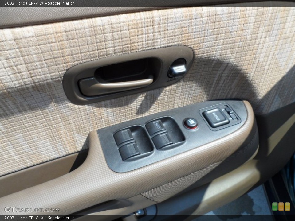Saddle Interior Controls for the 2003 Honda CR-V LX #50417686