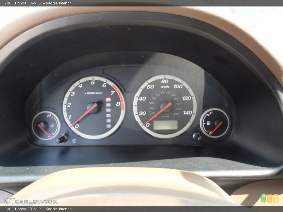 Saddle Interior Gauges for the 2003 Honda CR-V LX #50417794