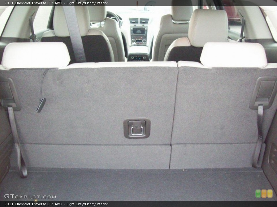 Light Gray/Ebony Interior Trunk for the 2011 Chevrolet Traverse LTZ AWD #50423749