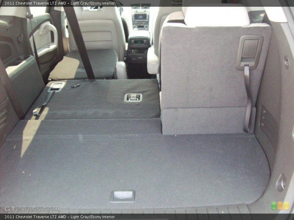 Light Gray/Ebony Interior Trunk for the 2011 Chevrolet Traverse LTZ AWD #50423758