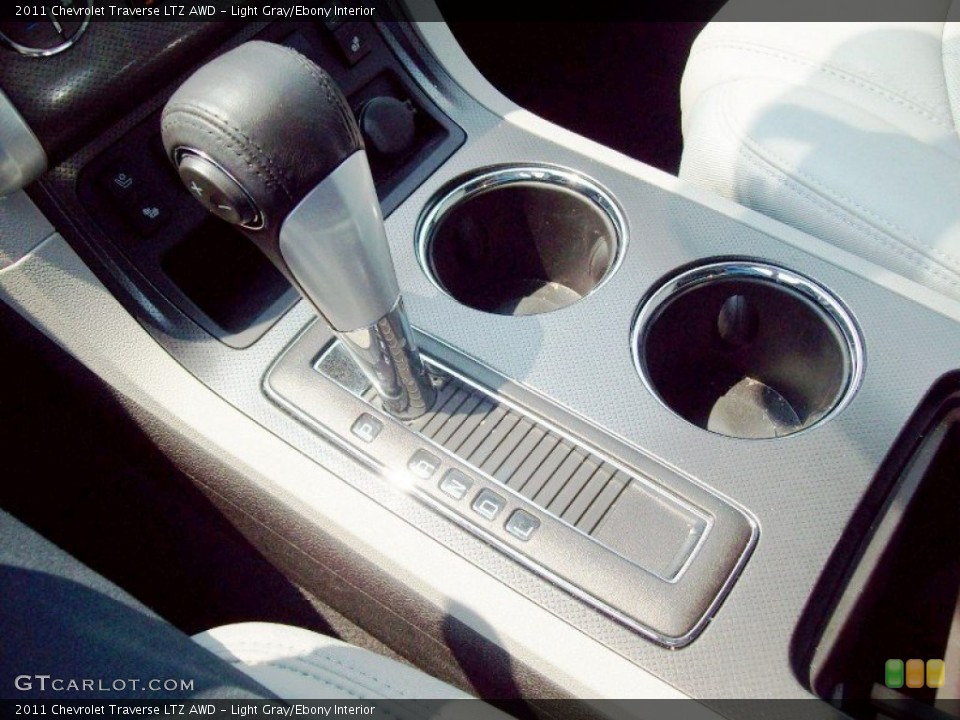 Light Gray/Ebony Interior Transmission for the 2011 Chevrolet Traverse LTZ AWD #50423833