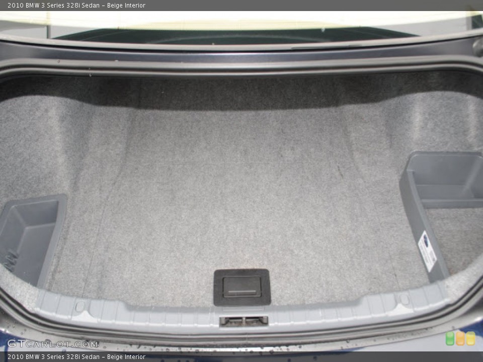 Beige Interior Trunk for the 2010 BMW 3 Series 328i Sedan #50423848