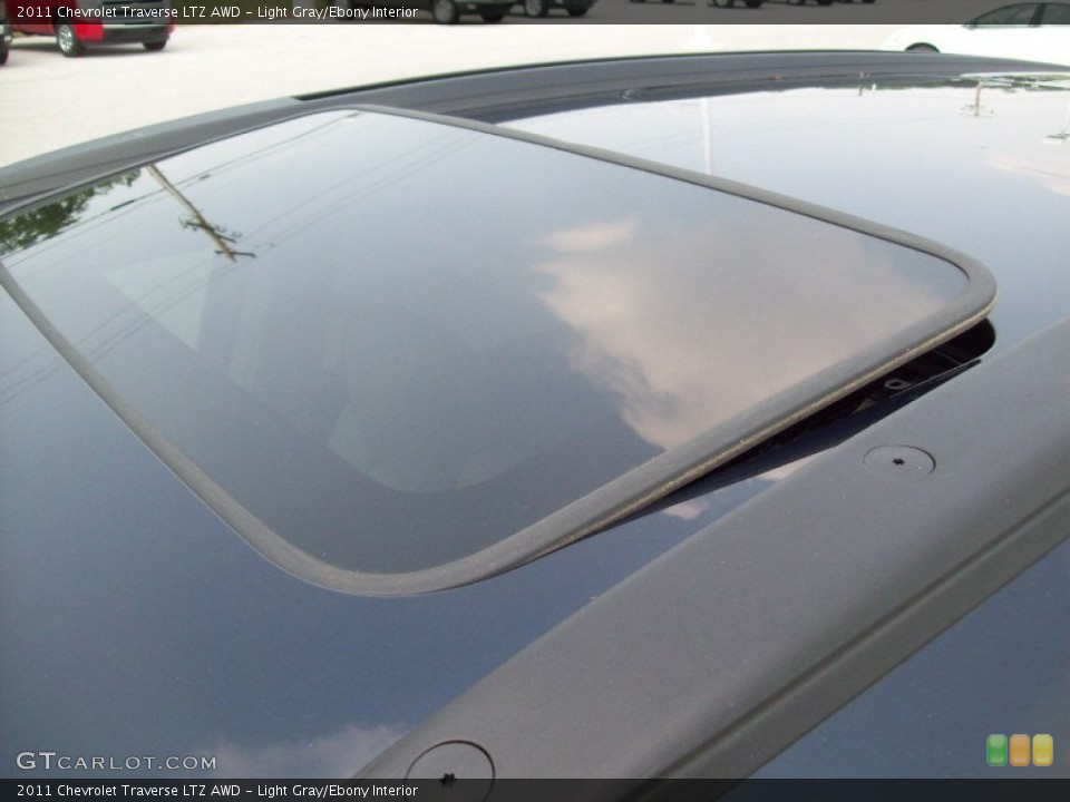 Light Gray/Ebony Interior Sunroof for the 2011 Chevrolet Traverse LTZ AWD #50423920