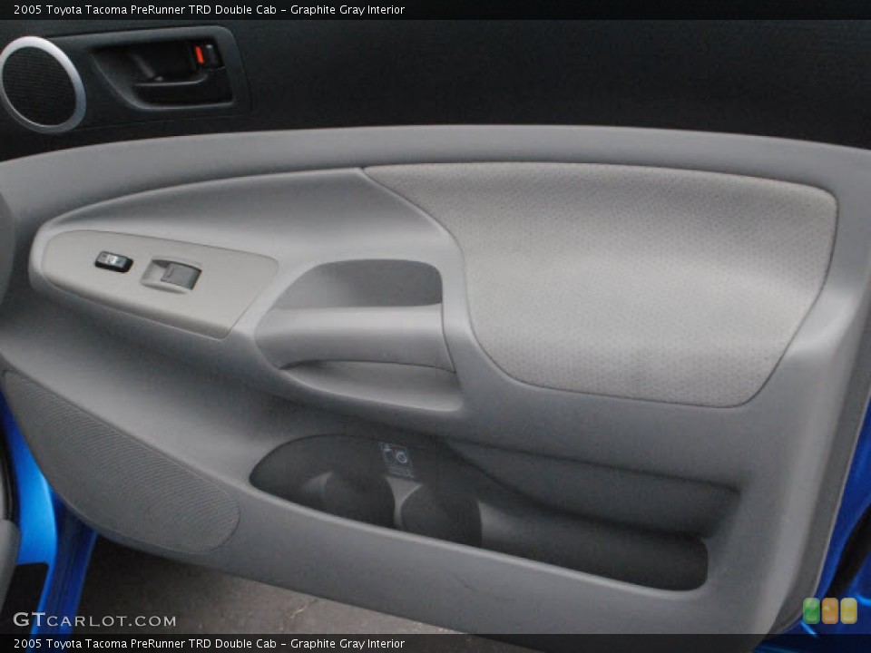 Graphite Gray Interior Door Panel for the 2005 Toyota Tacoma PreRunner TRD Double Cab #50424083