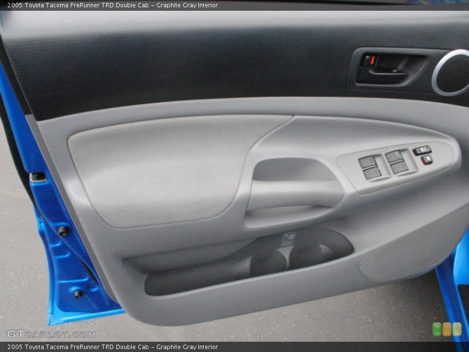 Graphite Gray Interior Door Panel for the 2005 Toyota Tacoma PreRunner TRD Double Cab #50424196