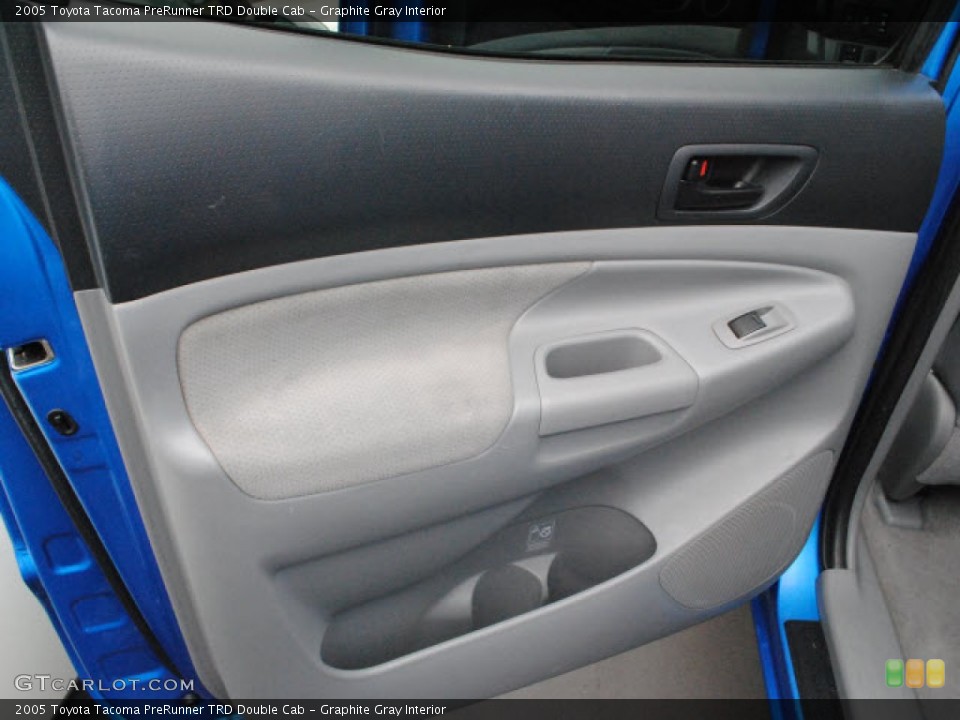 Graphite Gray Interior Door Panel for the 2005 Toyota Tacoma PreRunner TRD Double Cab #50424292