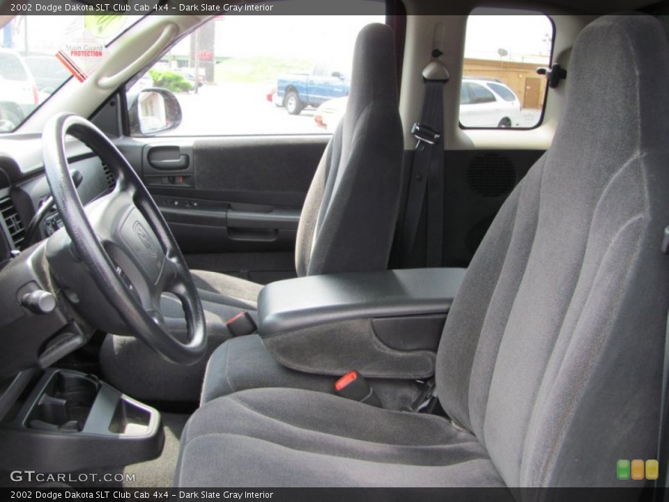 Dark Slate Gray Interior Photo for the 2002 Dodge Dakota SLT Club Cab 4x4 #50426320