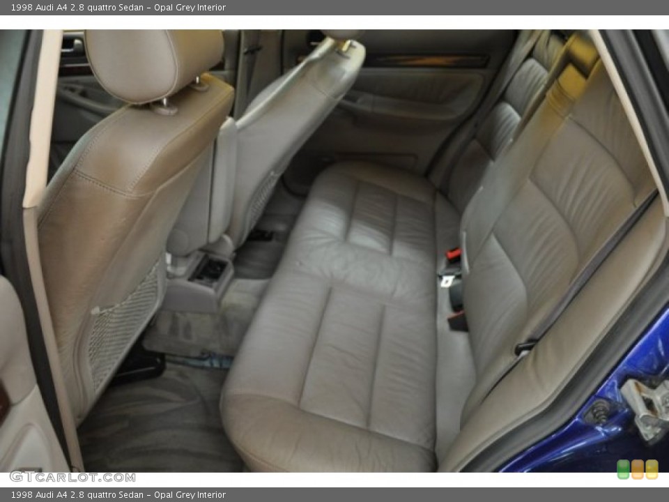 Opal Grey Interior Photo for the 1998 Audi A4 2.8 quattro Sedan #50427289