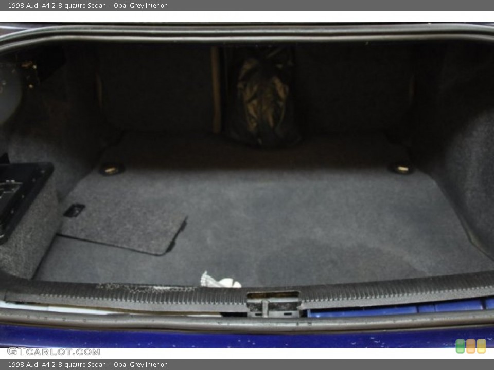 Opal Grey Interior Trunk for the 1998 Audi A4 2.8 quattro Sedan #50427298
