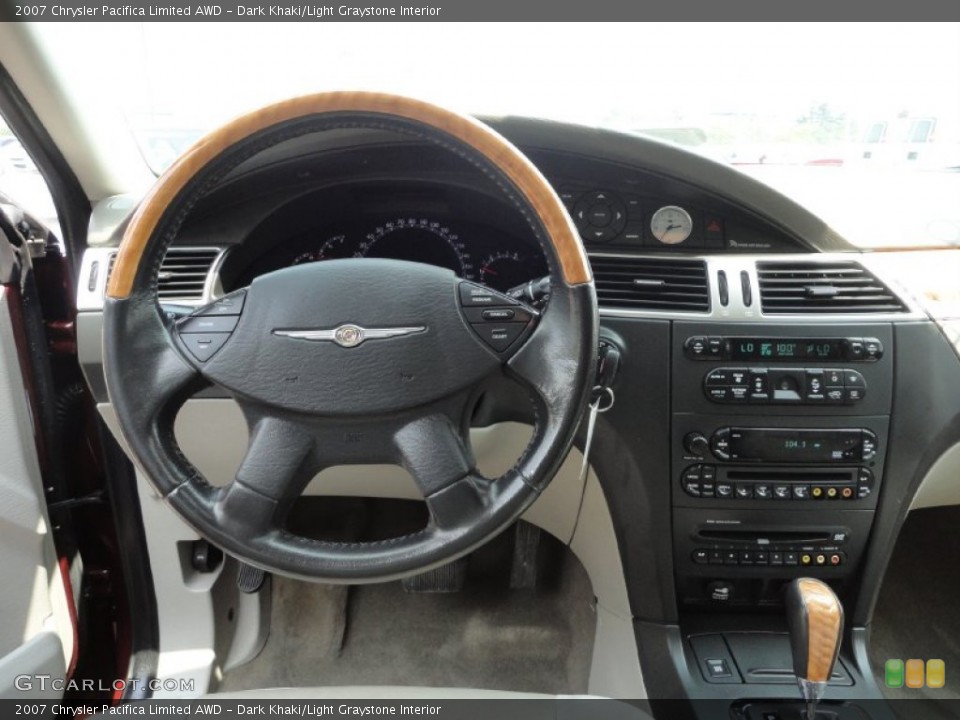 Dark Khaki/Light Graystone Interior Dashboard for the 2007 Chrysler Pacifica Limited AWD #50428126