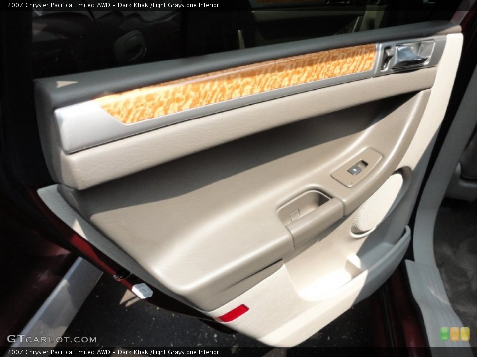 Dark Khaki/Light Graystone Interior Door Panel for the 2007 Chrysler Pacifica Limited AWD #50428194
