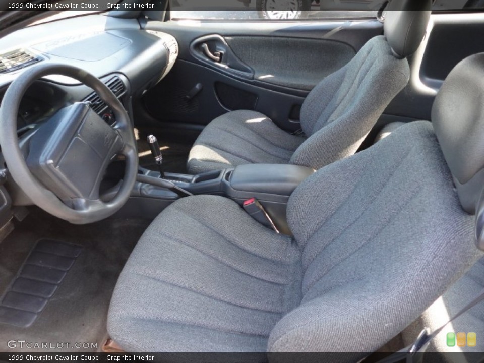 Graphite Interior Photo for the 1999 Chevrolet Cavalier Coupe #50429050