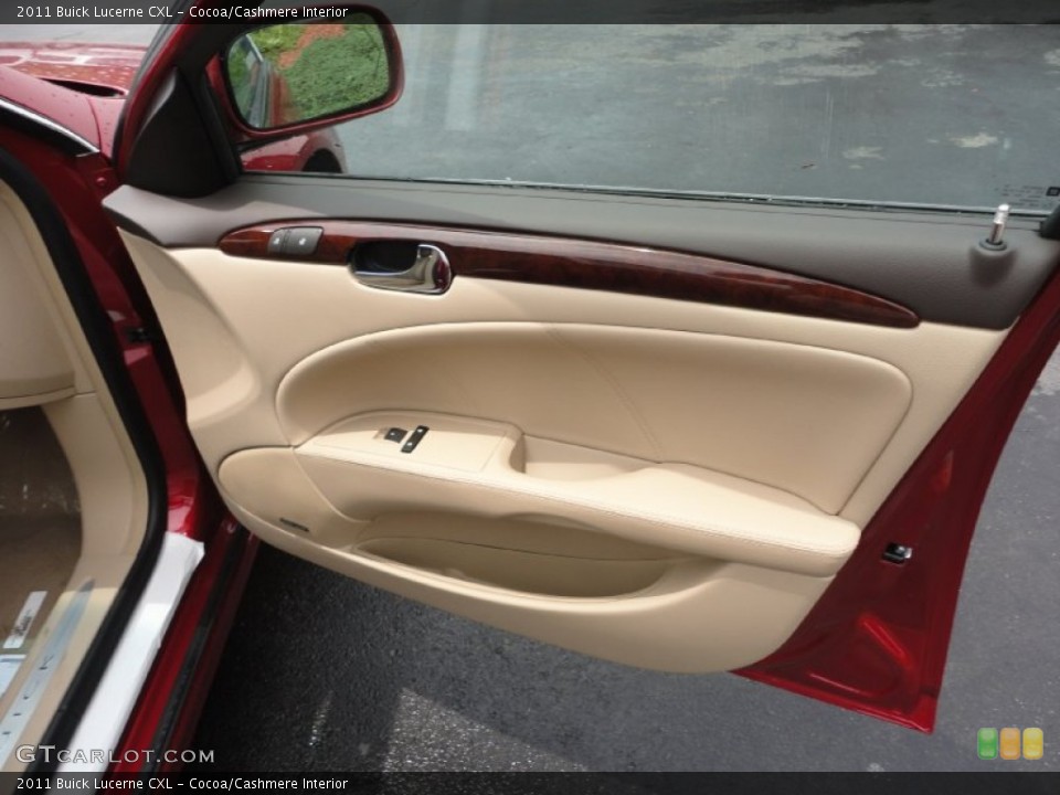 Cocoa/Cashmere Interior Door Panel for the 2011 Buick Lucerne CXL #50430009