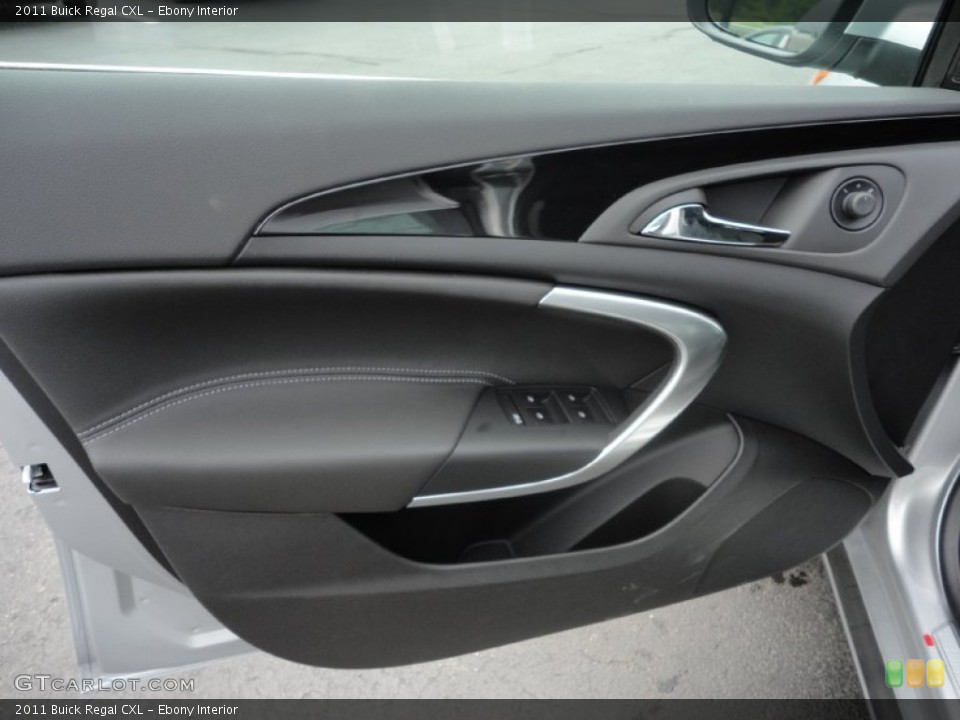 Ebony Interior Door Panel for the 2011 Buick Regal CXL #50430475