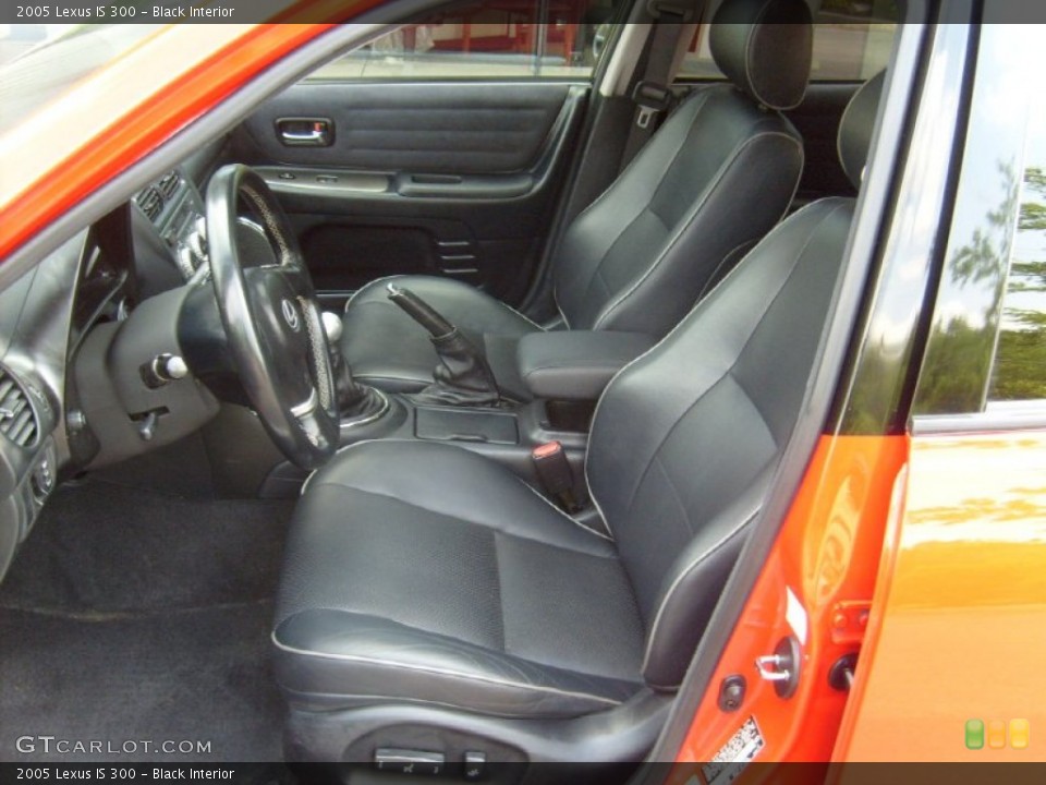 Black Interior Photo for the 2005 Lexus IS 300 #50435878