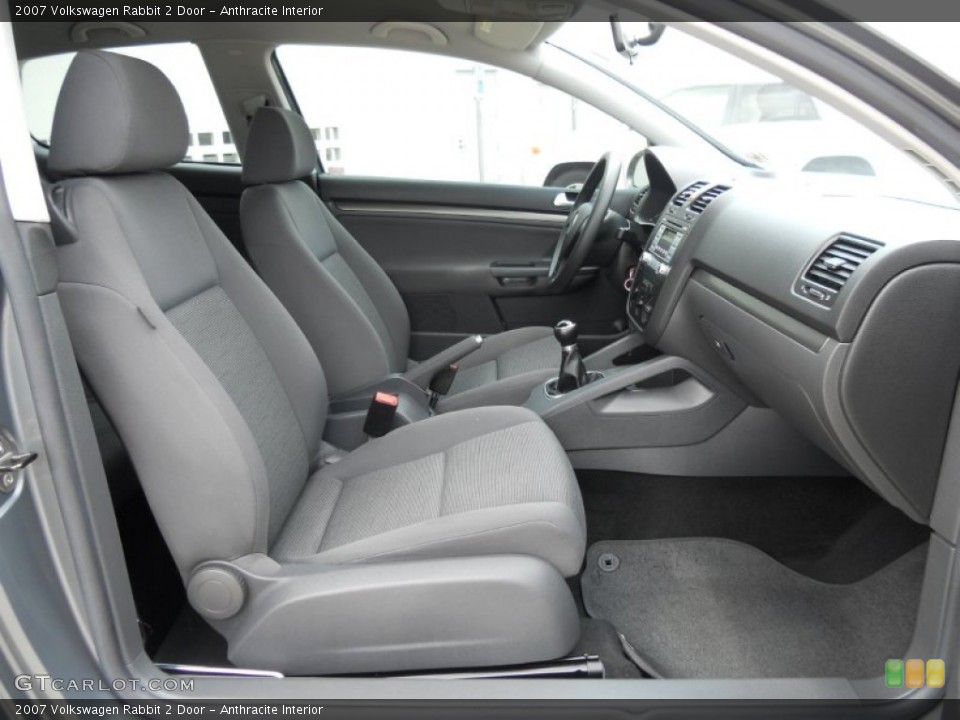 Anthracite Interior Photo for the 2007 Volkswagen Rabbit 2 Door #50437069