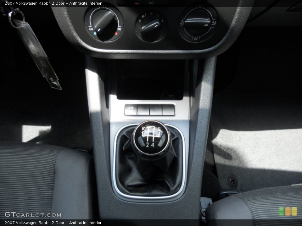 Anthracite Interior Transmission for the 2007 Volkswagen Rabbit 2 Door #50437126