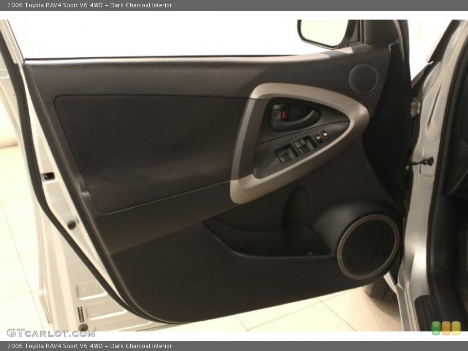 Dark Charcoal Interior Door Panel for the 2006 Toyota RAV4 Sport V6 4WD #50440885