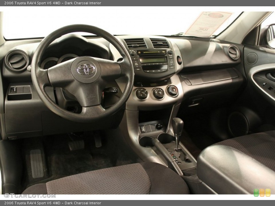 Dark Charcoal Interior Photo for the 2006 Toyota RAV4 Sport V6 4WD #50440910