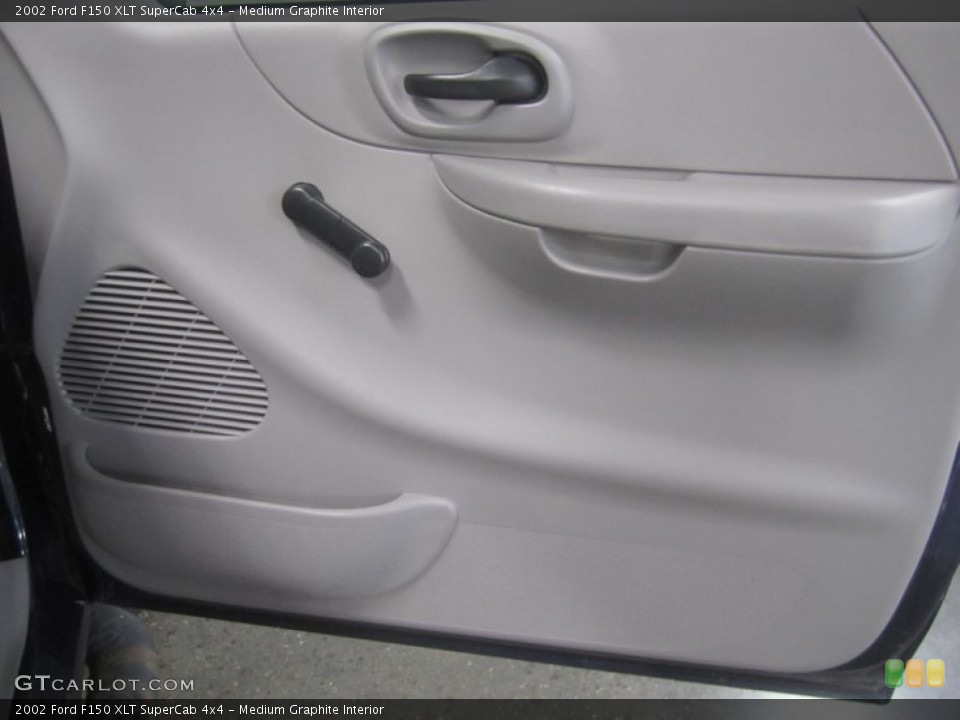 Medium Graphite Interior Door Panel for the 2002 Ford F150 XLT SuperCab 4x4 #50441698