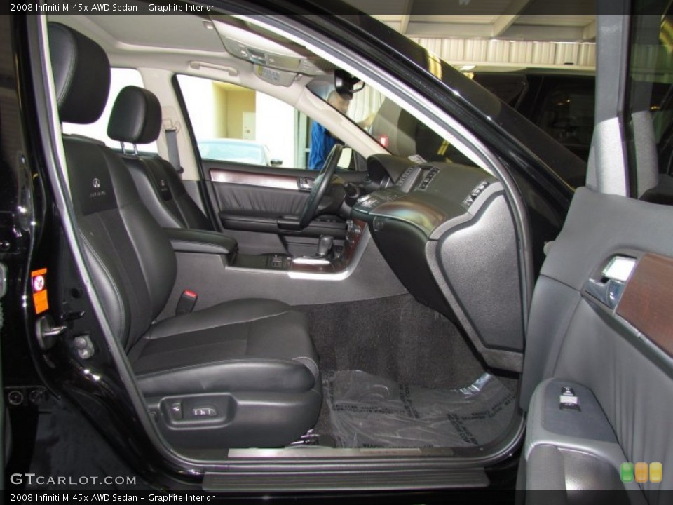 Graphite Interior Photo for the 2008 Infiniti M 45x AWD Sedan #50443654