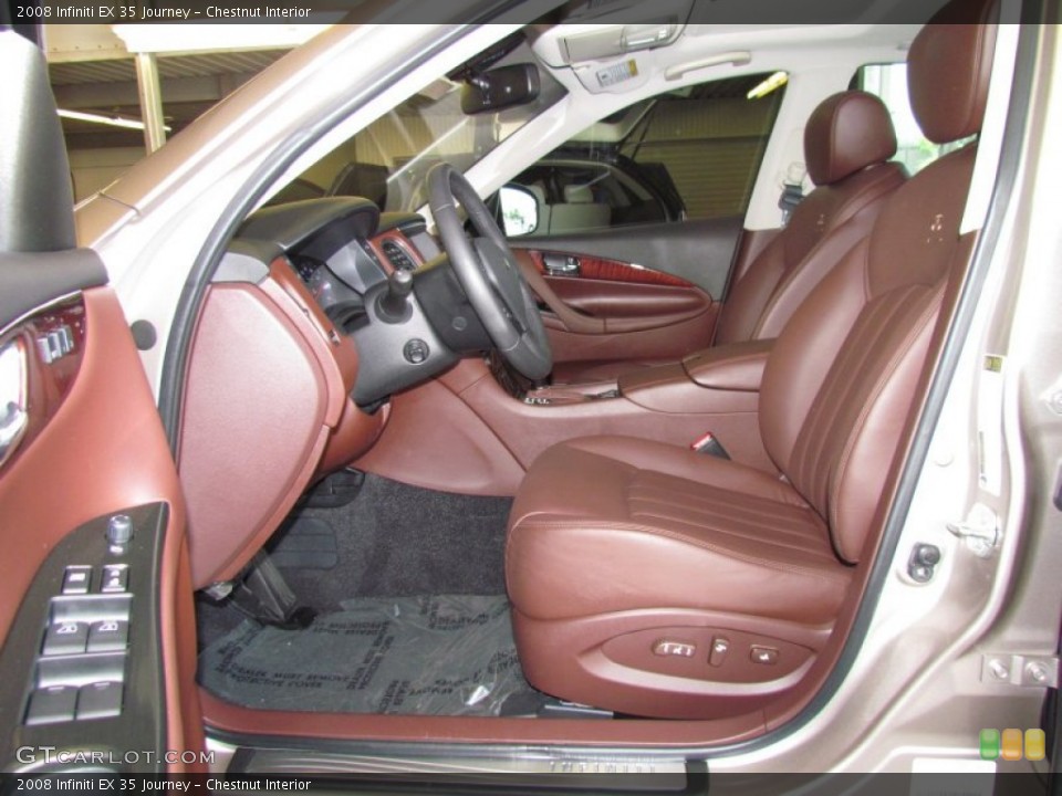 Chestnut Interior Photo for the 2008 Infiniti EX 35 Journey #50444657