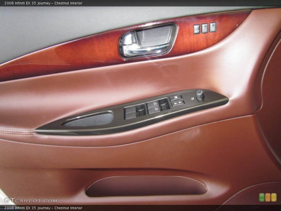 Chestnut Interior Door Panel for the 2008 Infiniti EX 35 Journey #50444699