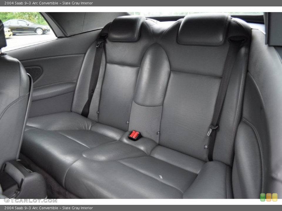 Slate Gray Interior Photo for the 2004 Saab 9-3 Arc Convertible #50446031