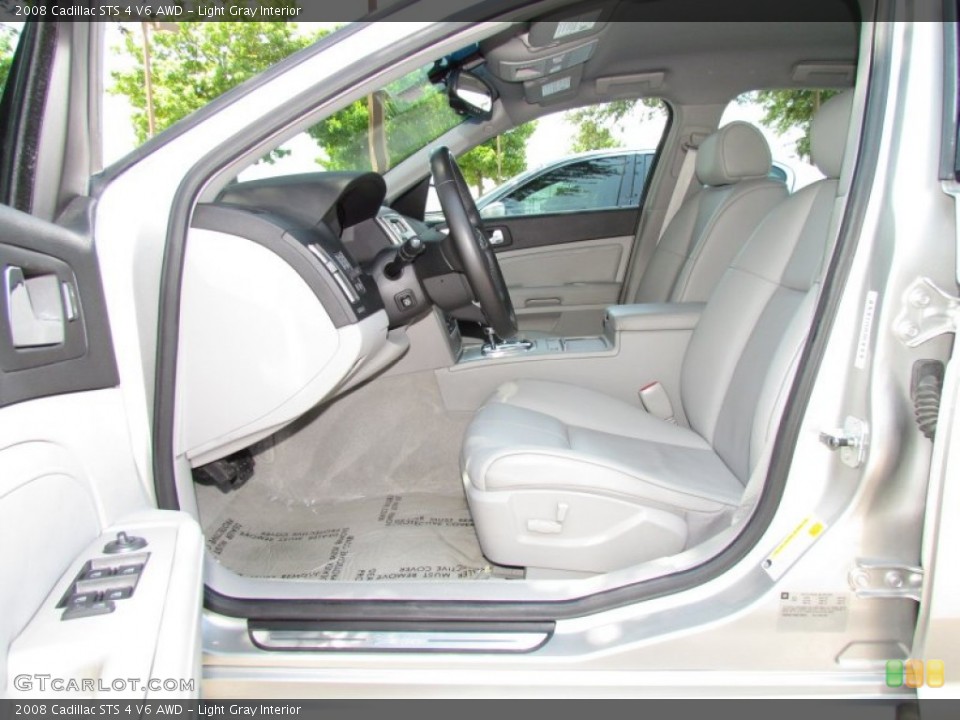 Light Gray Interior Photo for the 2008 Cadillac STS 4 V6 AWD #50446610