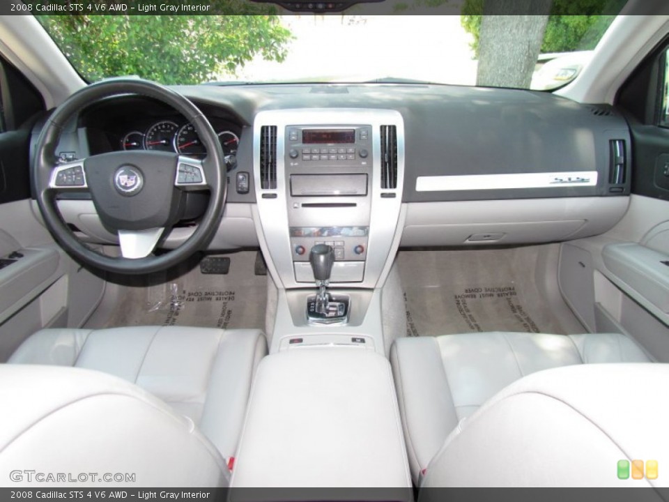 Light Gray Interior Dashboard for the 2008 Cadillac STS 4 V6 AWD #50446685